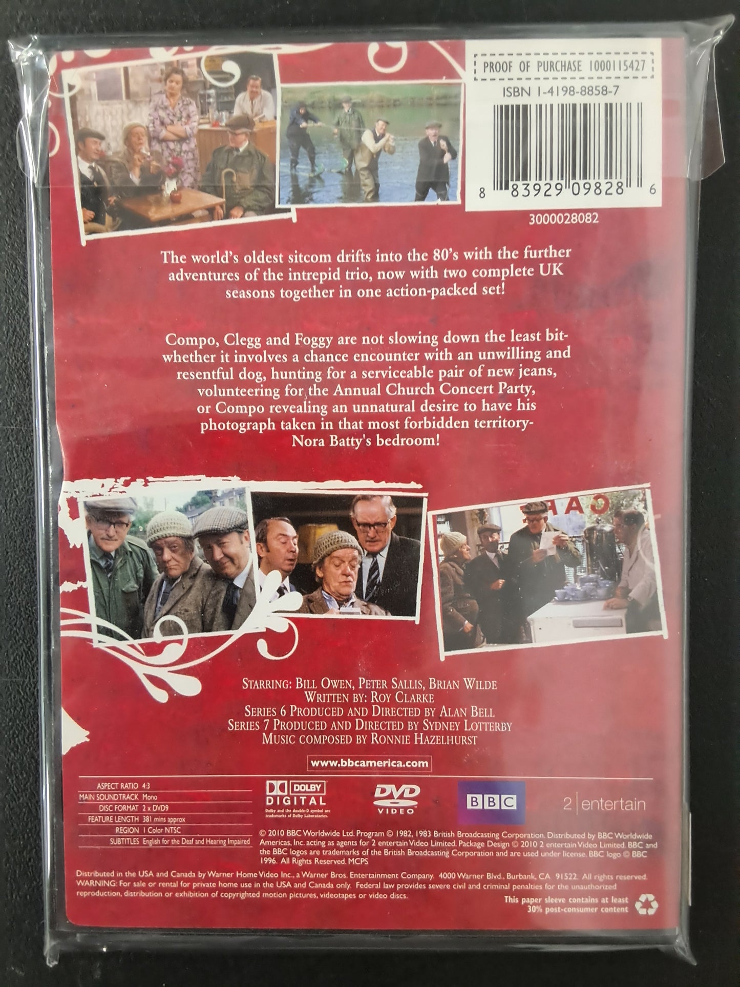 Roy Clarke's Last of the Summer Wine Vintage 1982-1983 DVD