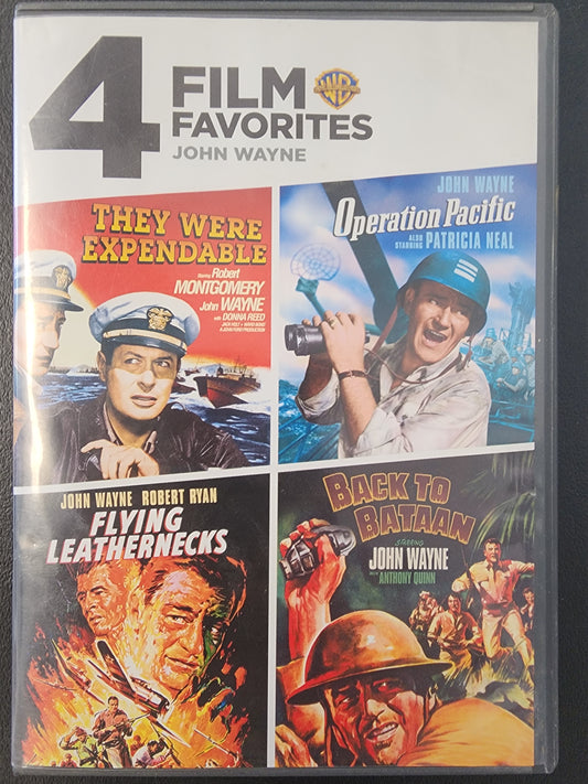 4 Film Favorites John Wayne DVD