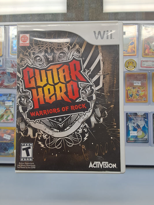 Guitar Hero Warriors Of Rock Wii