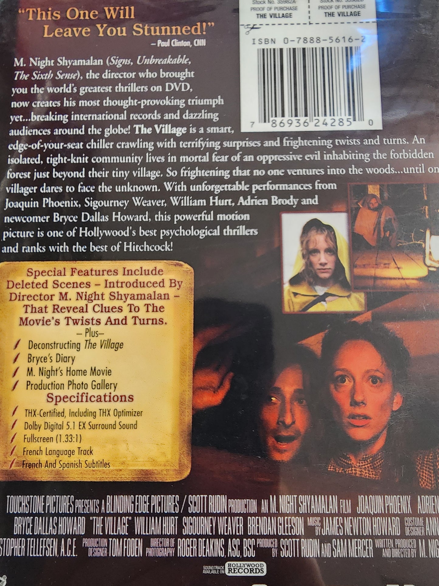 The Village DVD