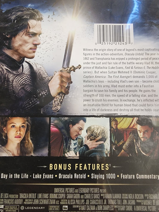 Dracula Untold DVD