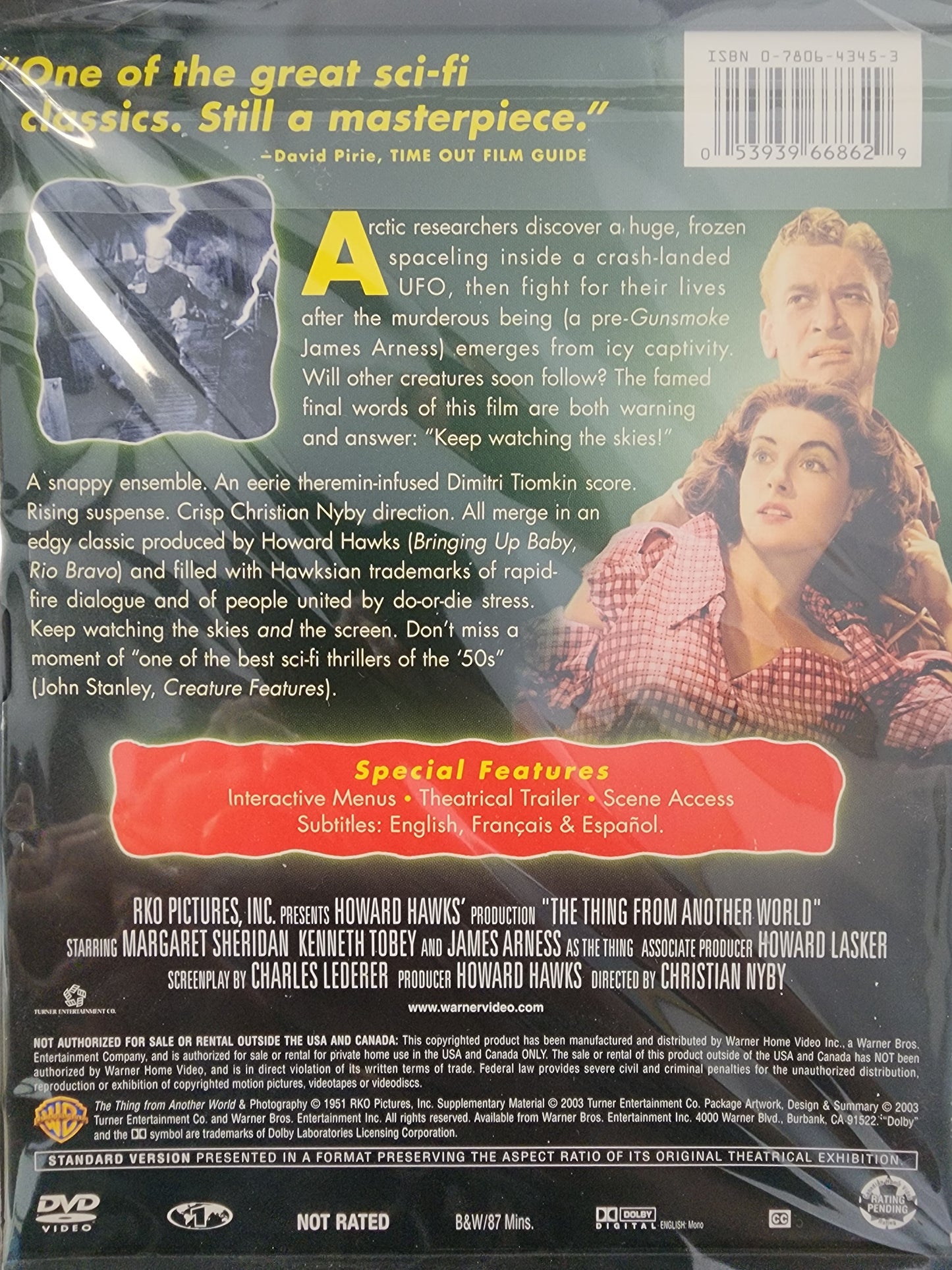 The Thing From Another World! DVD