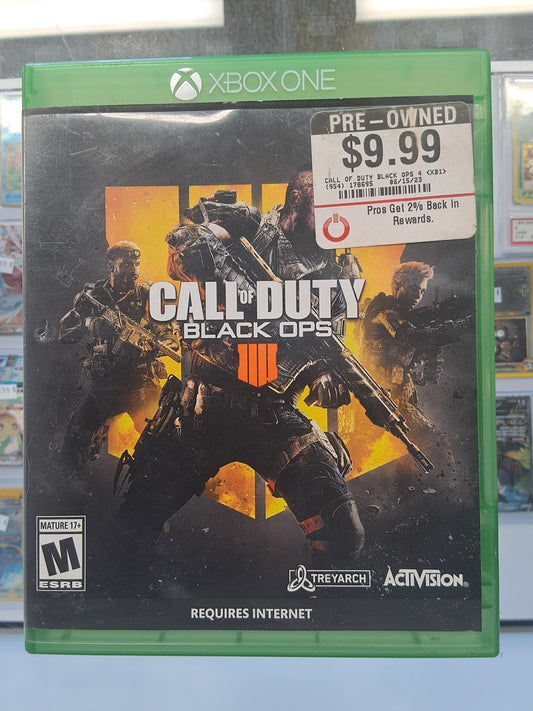 Call of Duty Black Ops 4 XBONE