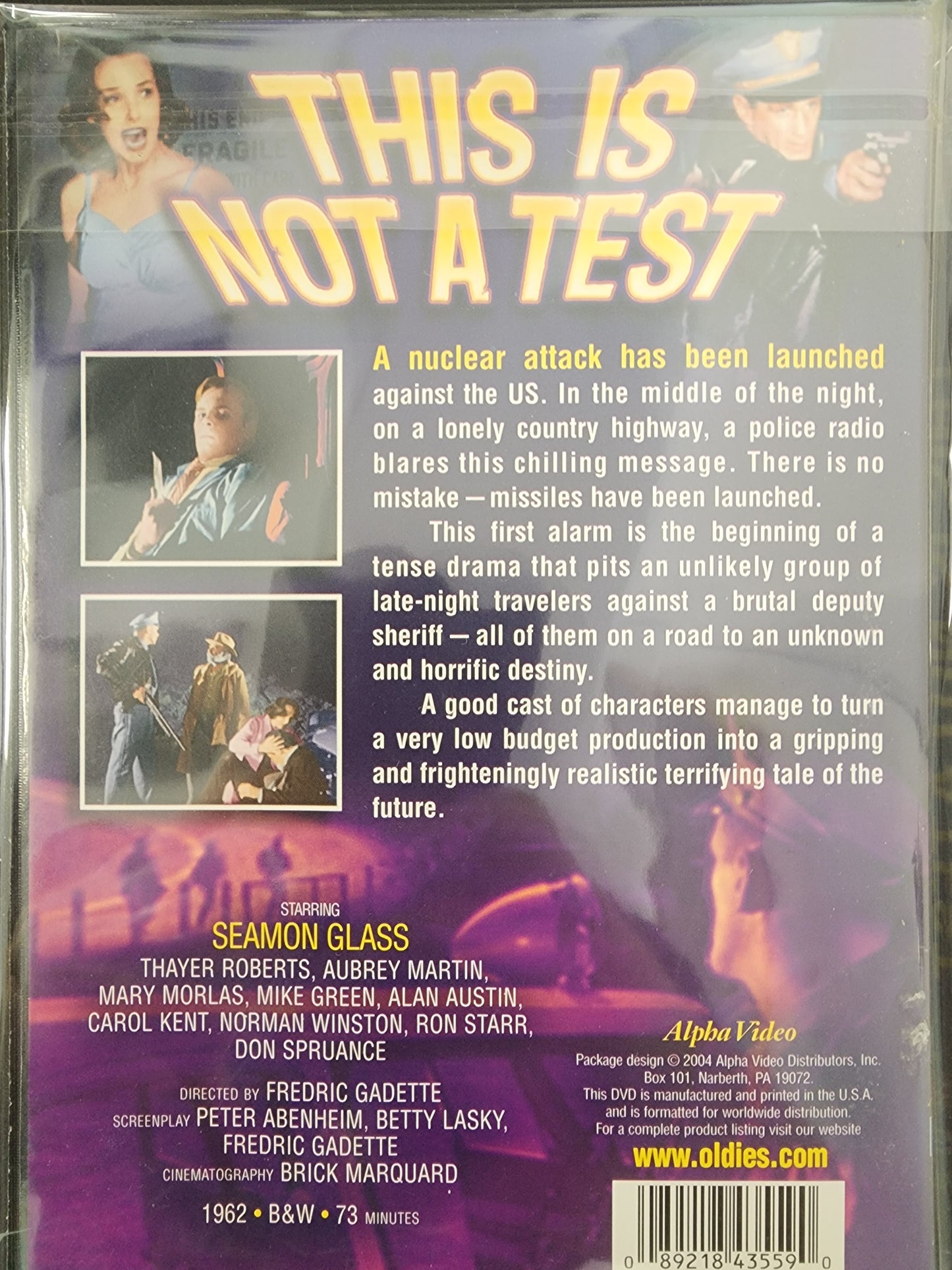 This Is Not A Test DVD