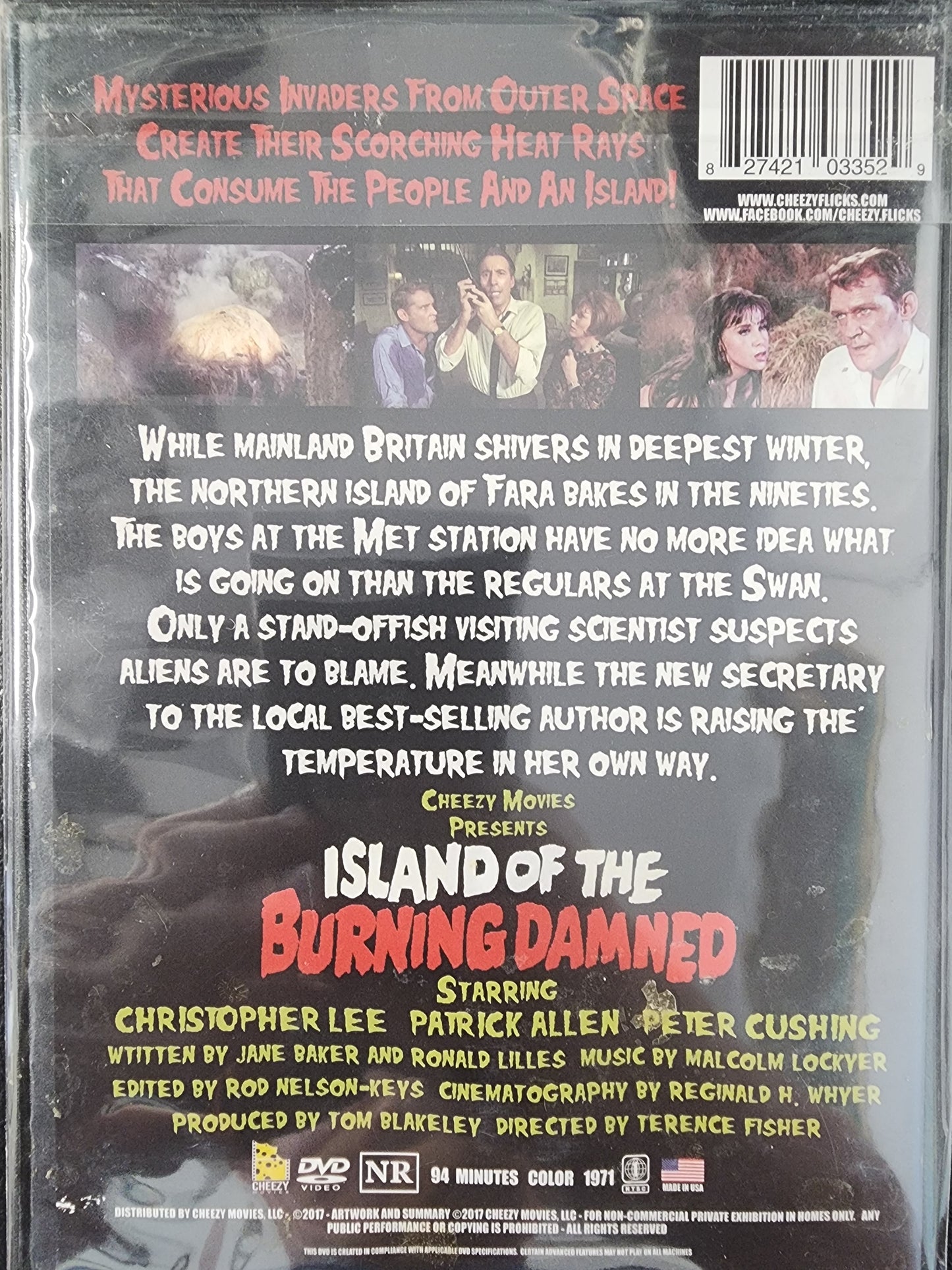 Island of the Burning Damned DVD