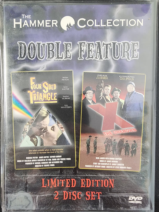 The Hammer Collection Four Sided Triangle/X The Unkown DVD