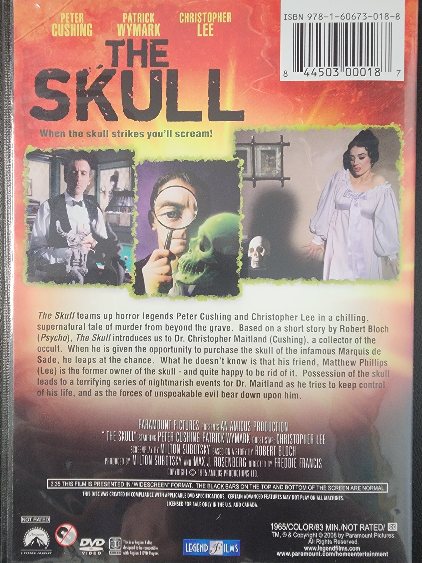 The Skull DVD