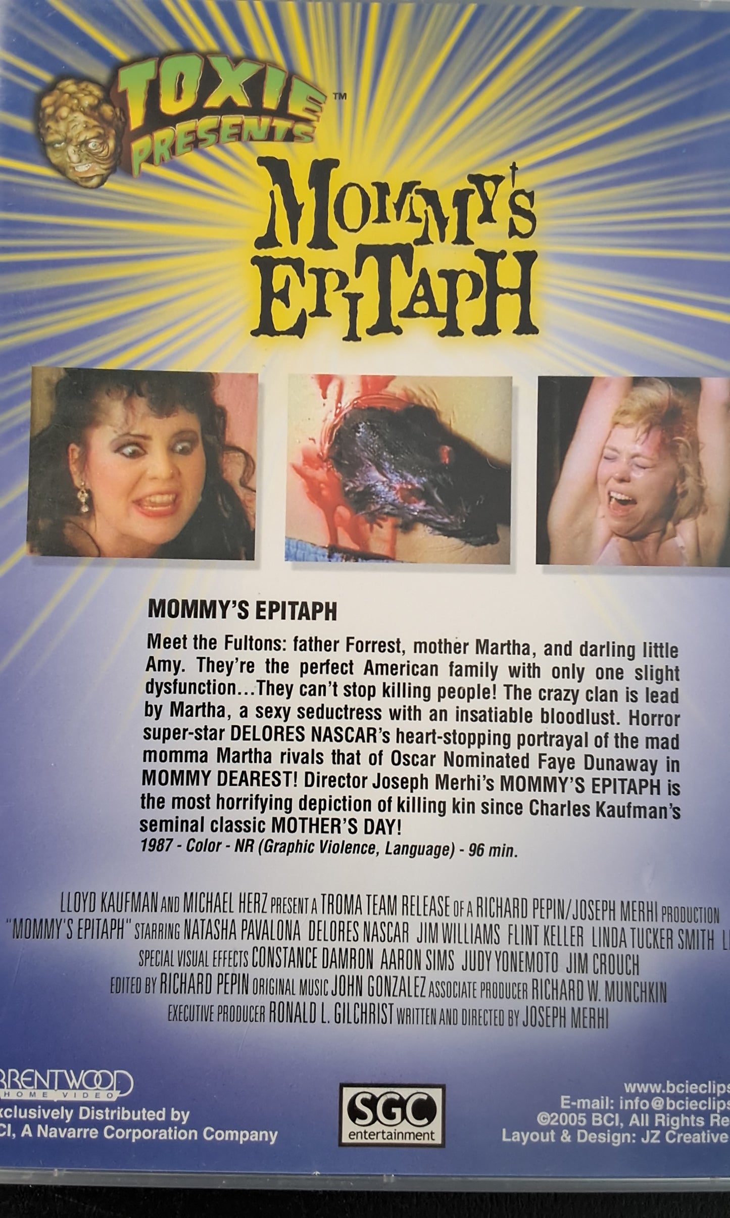 Mommy's Epitaph DVD