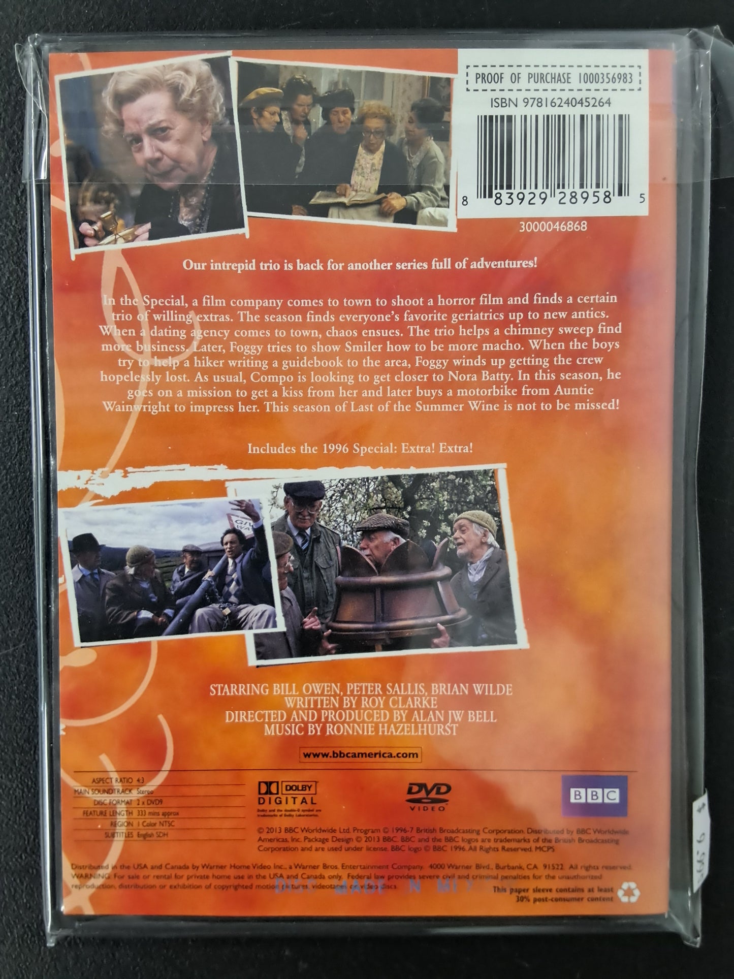 Roy Clarke's Last of the Summer Wine Vintage 1997 DVD