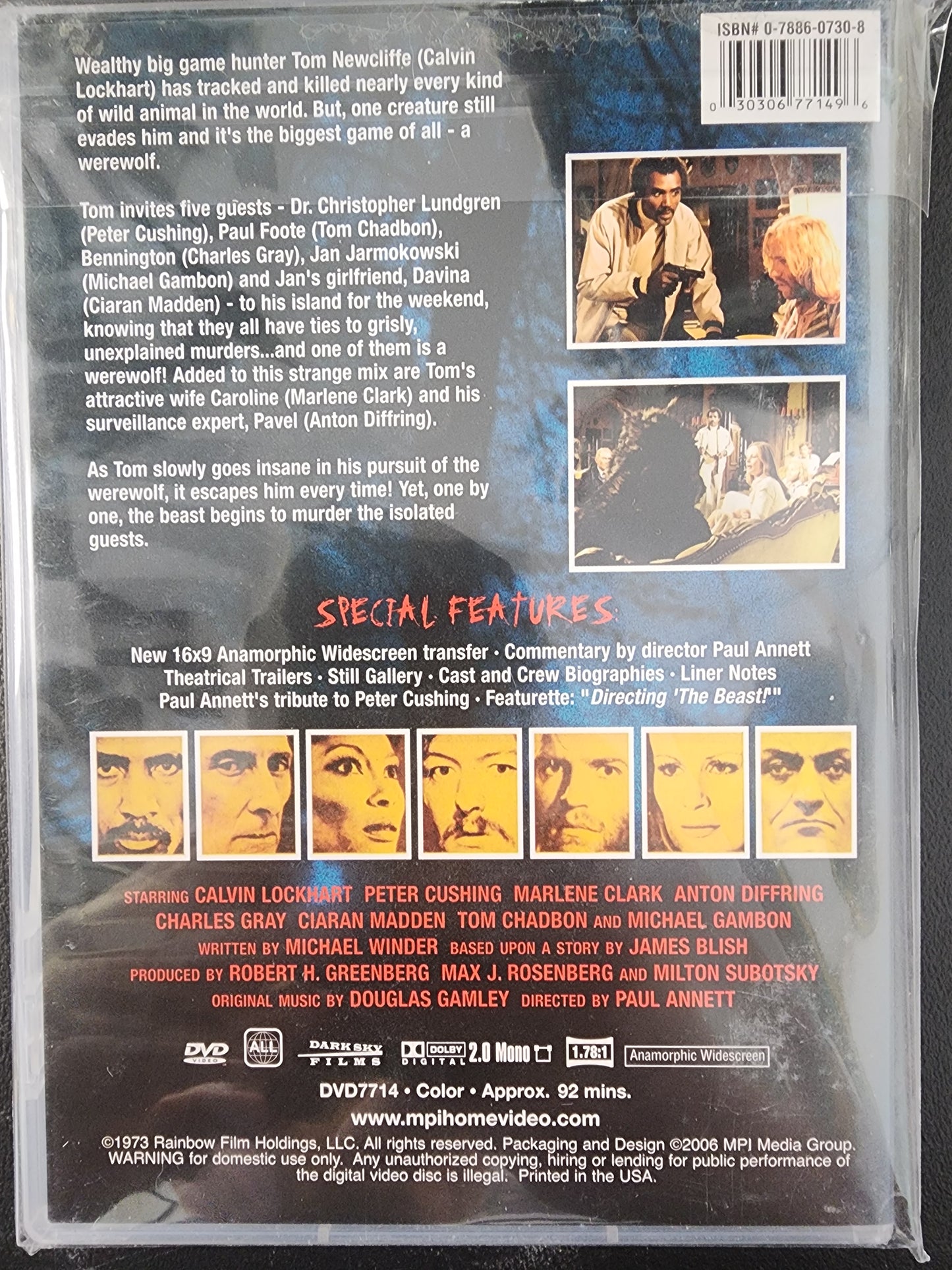The Beast Must Die DVD