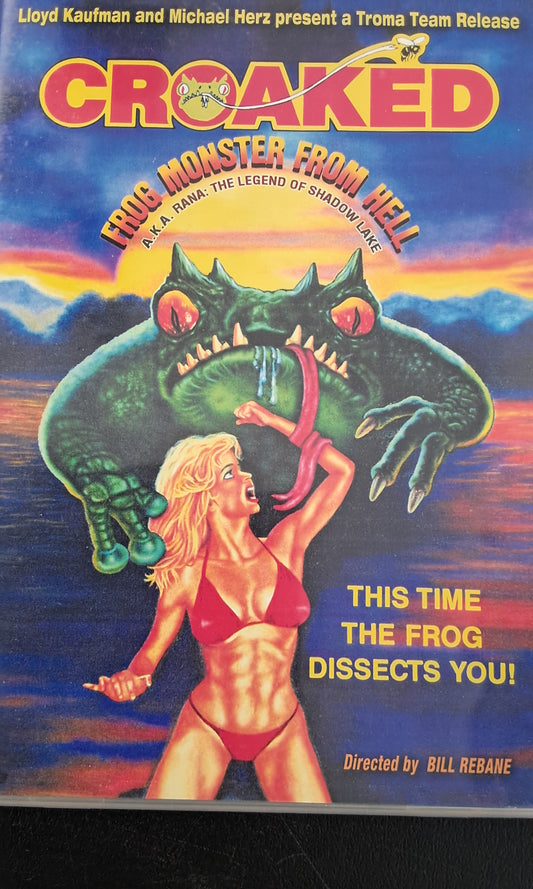 Croaked: Frog Monster From Hell DVD