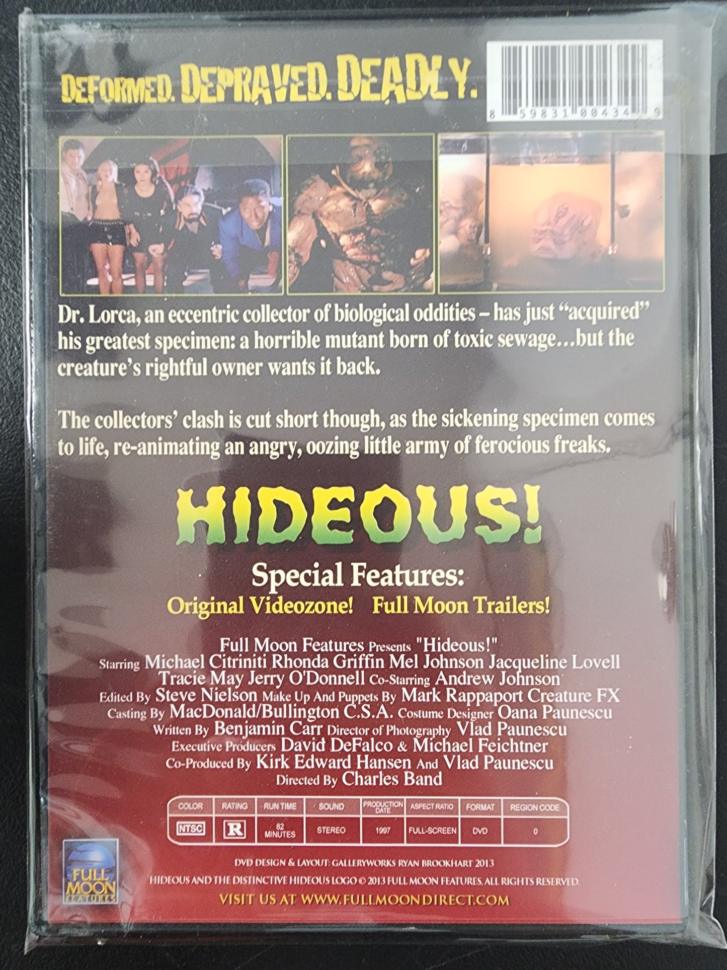 Hideous! DVD