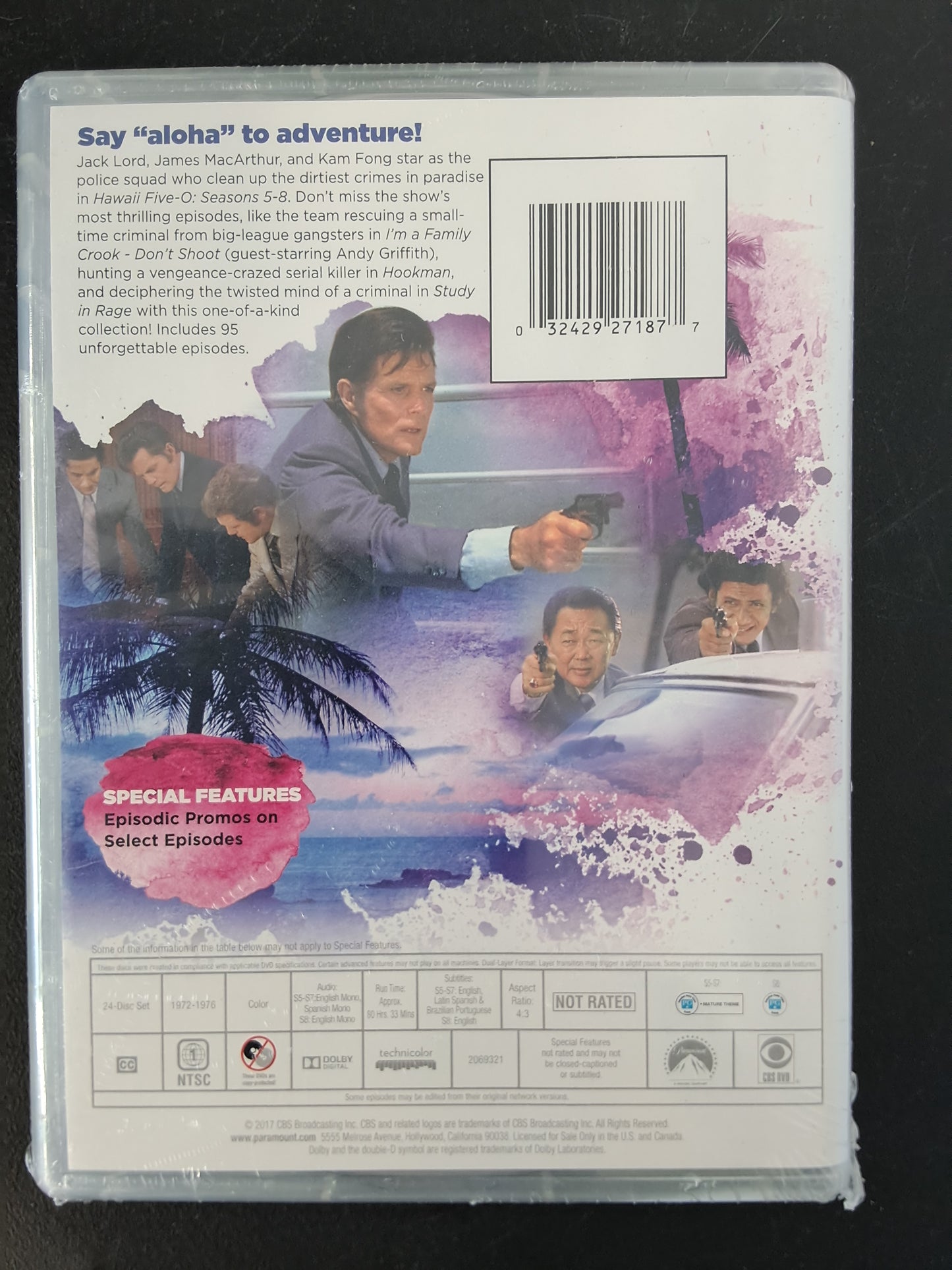 Hawaii Five-O Seasons 5-8 DVD