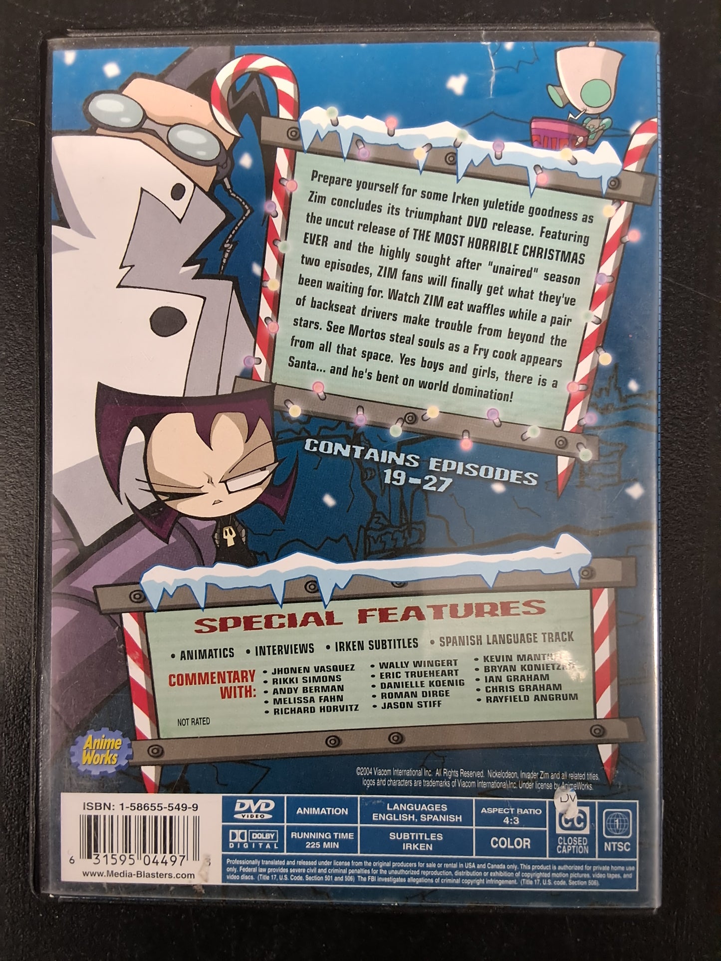 Invader Zim Volume 3: Horrible Holiday Cheer