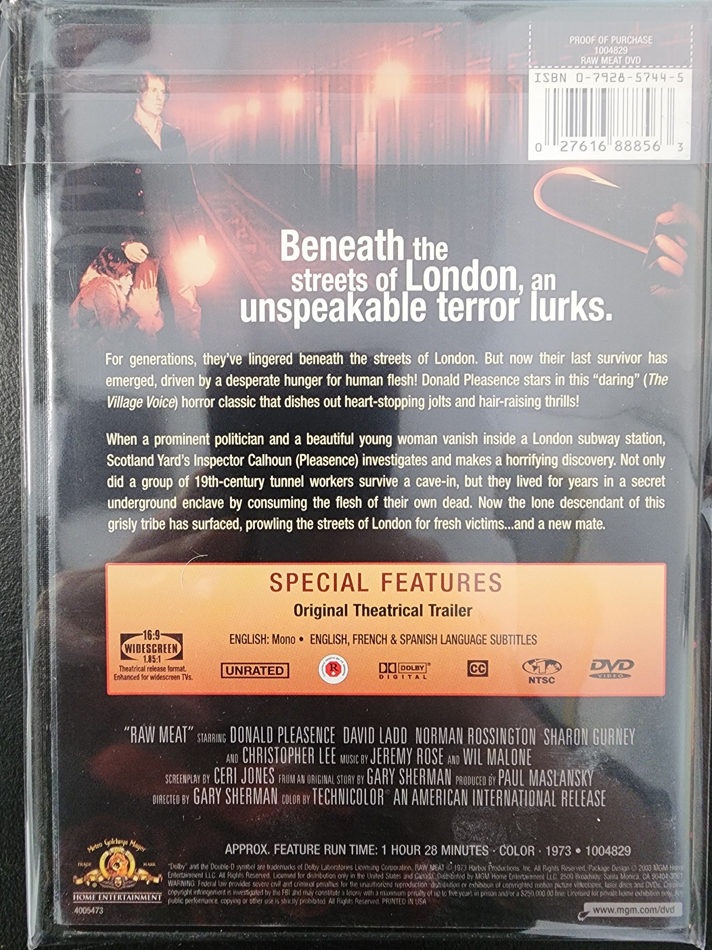 Raw Meat  DVD