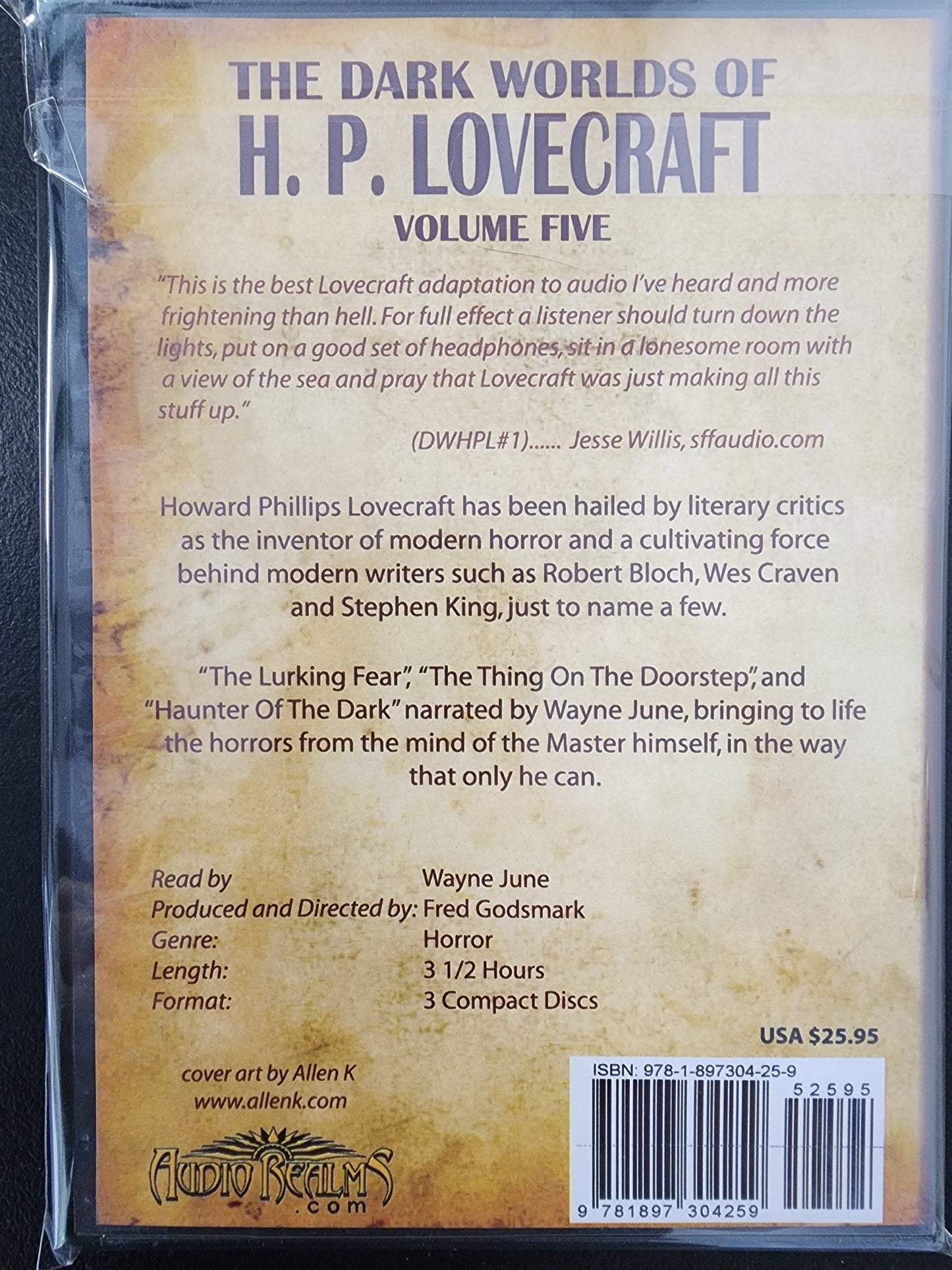 The Dark World of H.P. Lovecraft Volume 5 Audio Book