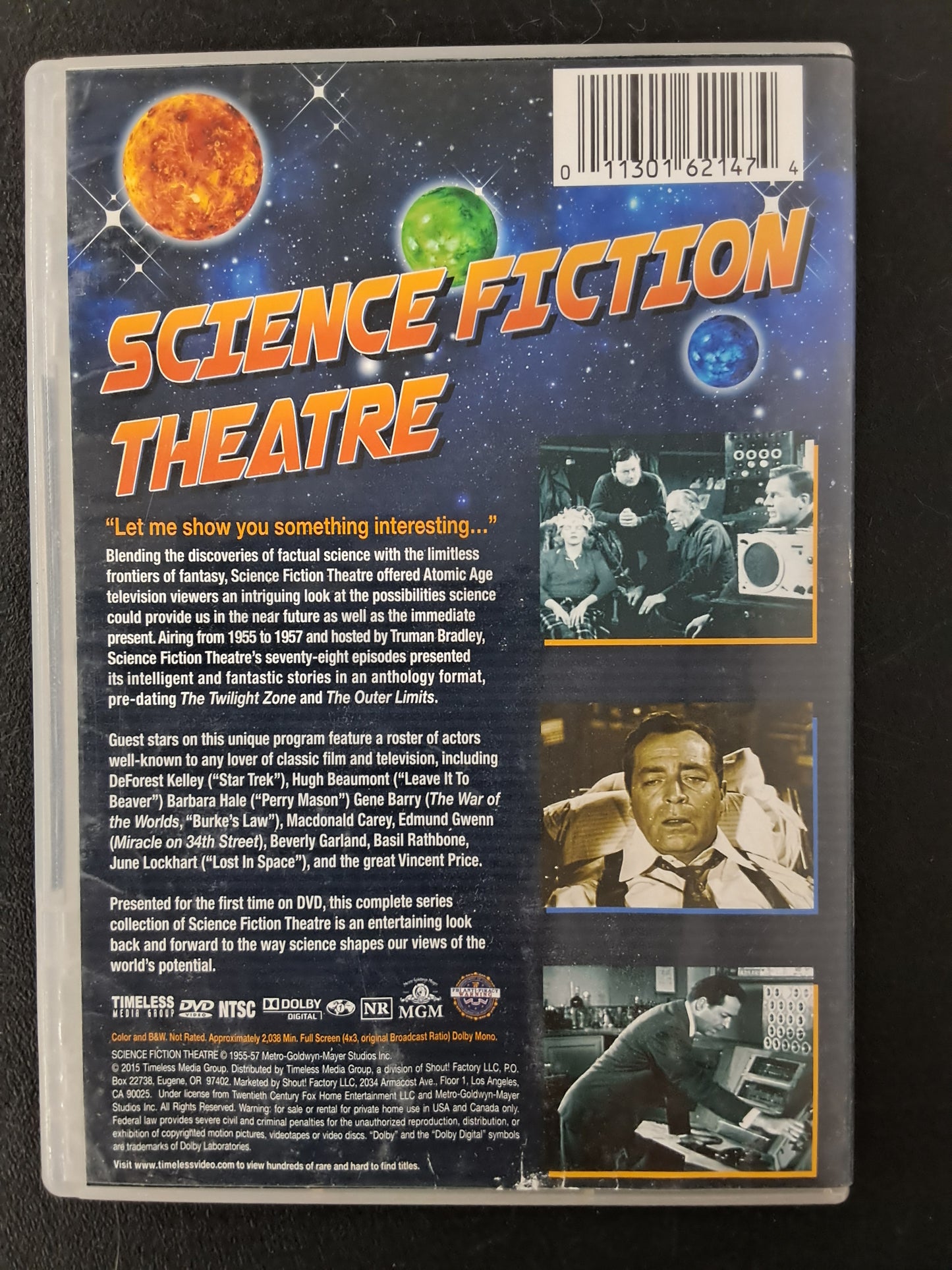 Science Fiction Theatre The Complete Series DVD