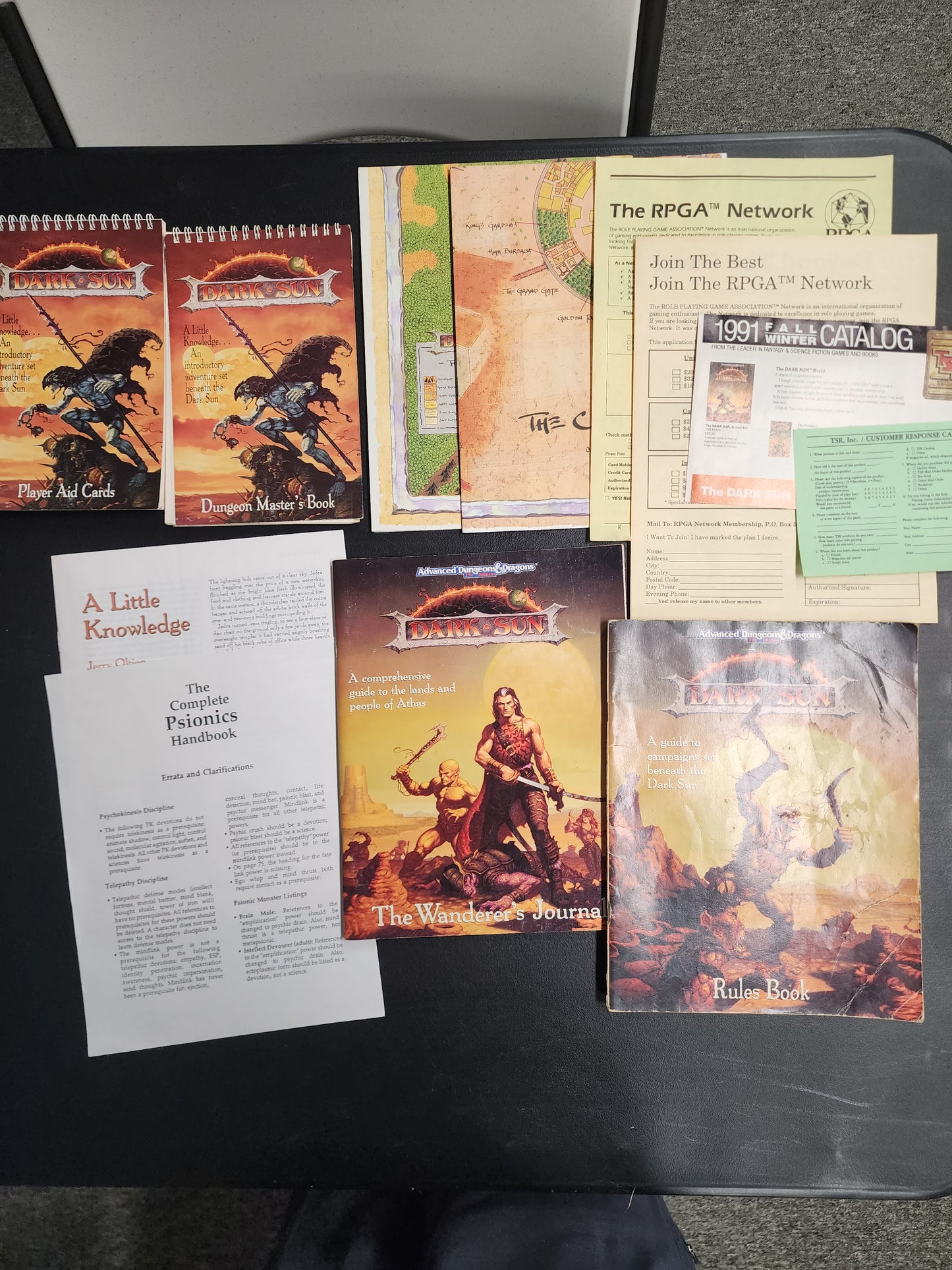 Advanced Dungeons & Dragons 2nd Edition Dark Sun World