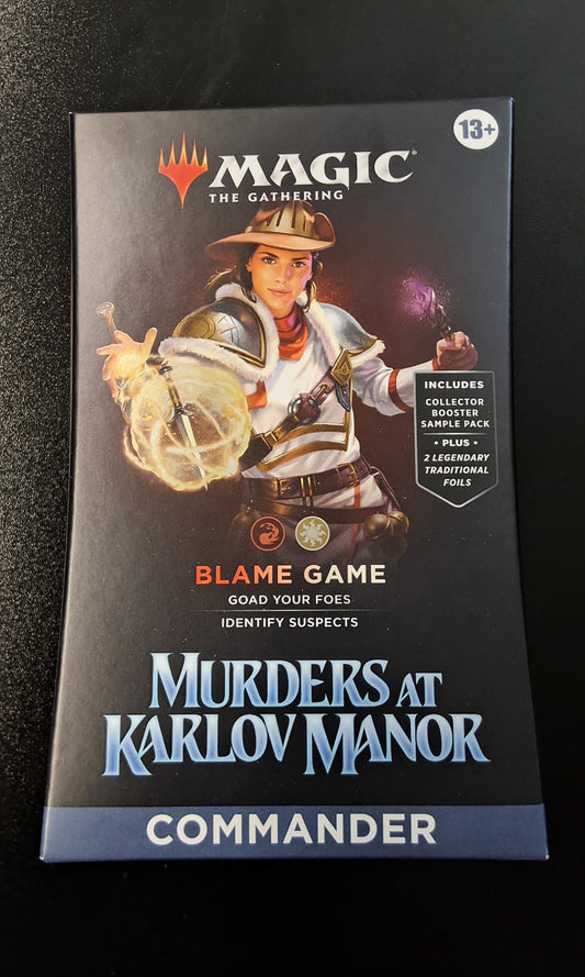 Blame Game MTG Commander Deck