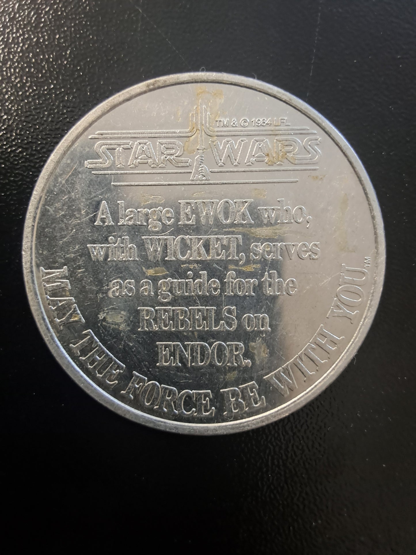 Teebo Ewok Star Wars  Coin