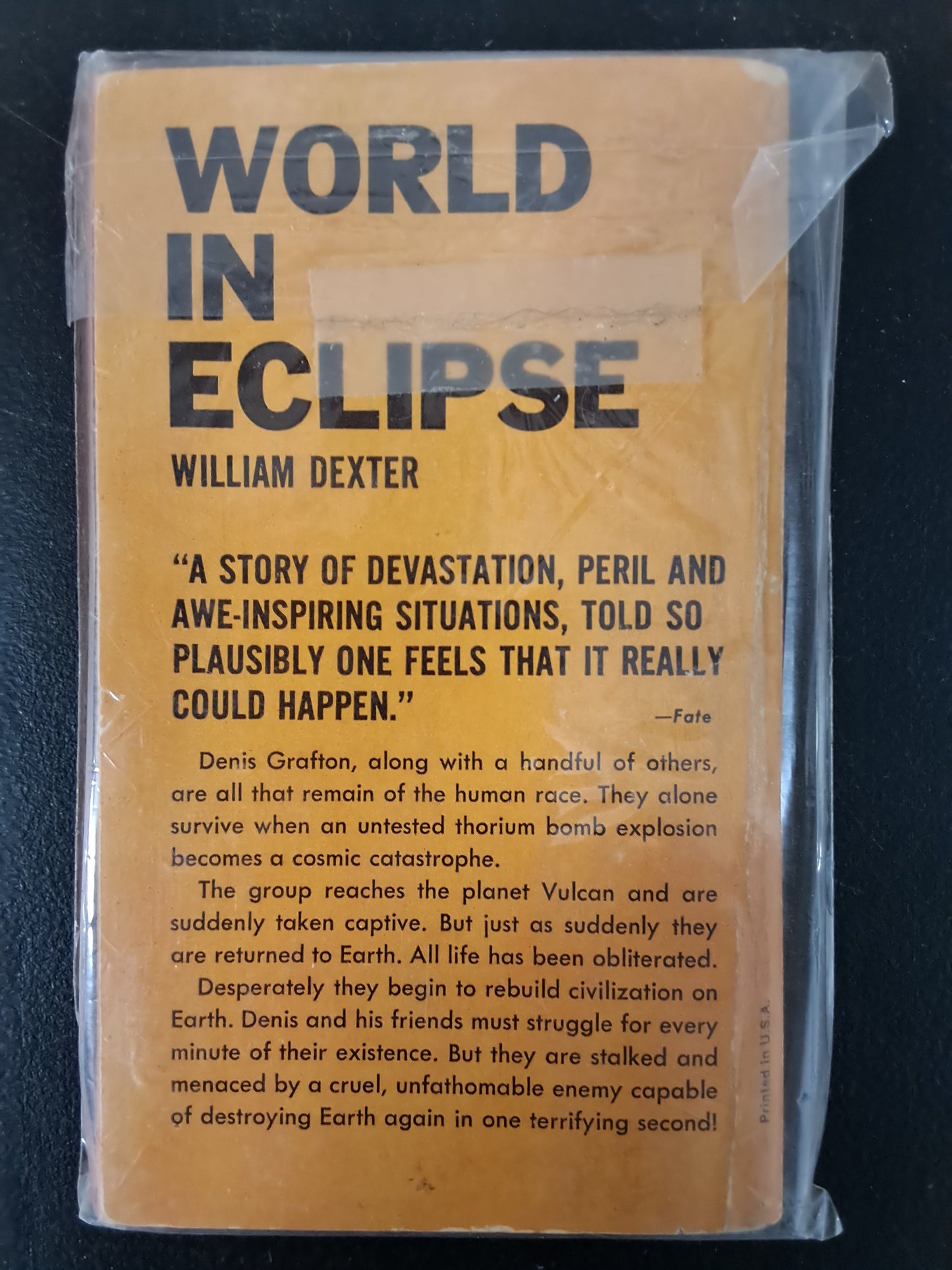 World in Eclipse
