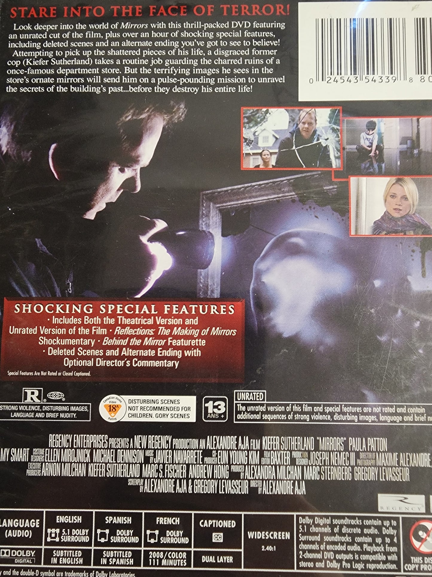 Mirrors DVD