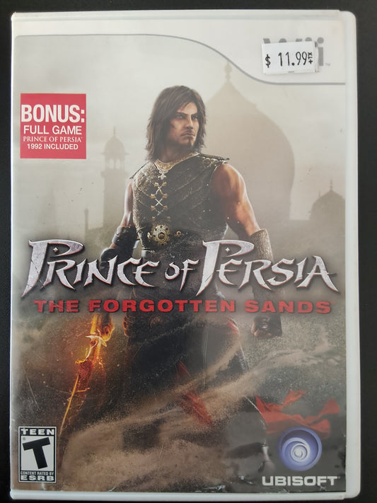 Prince Of Persia The Forgotten Sands Wii Wii