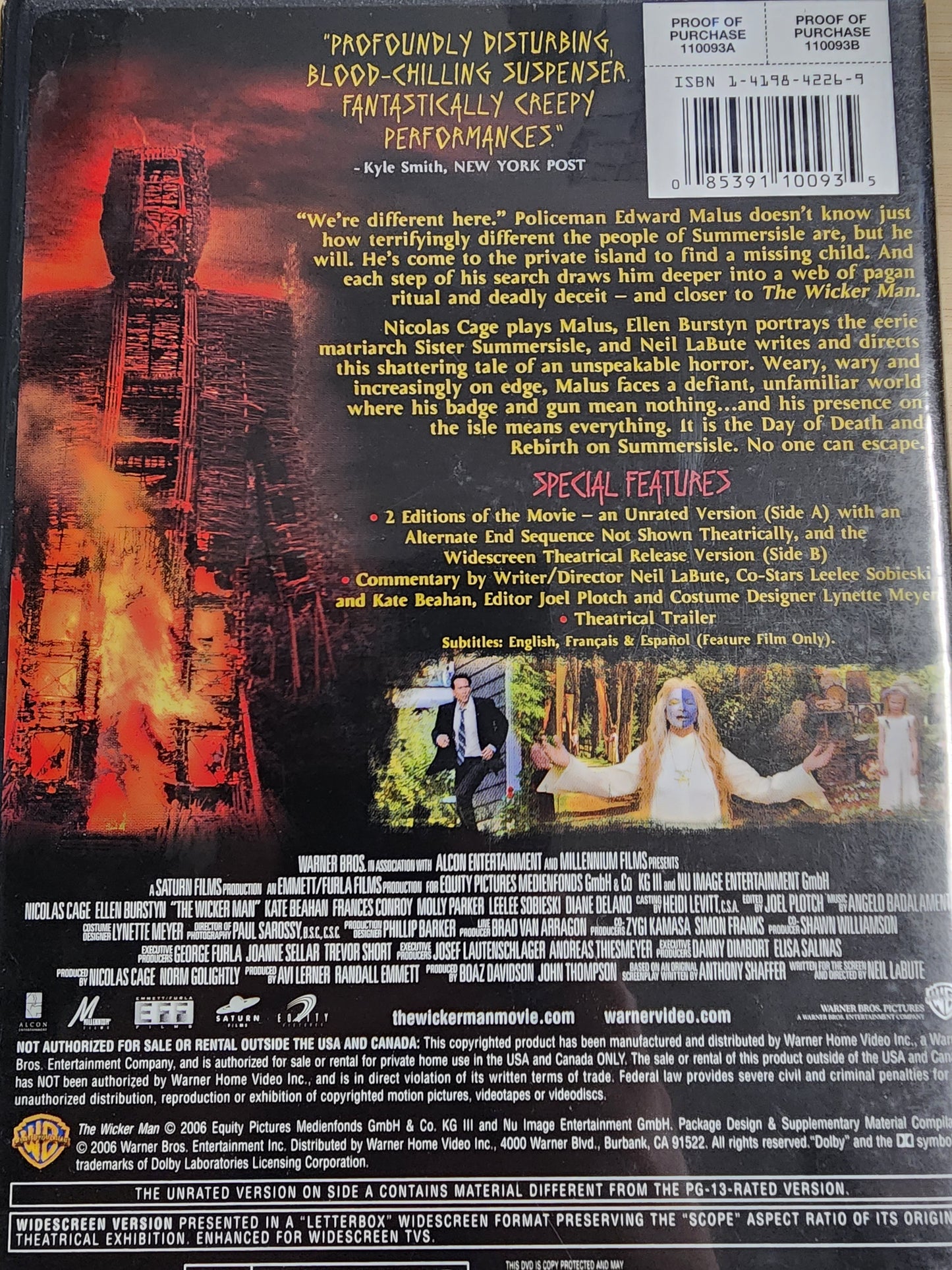 The Wicker Man DVD
