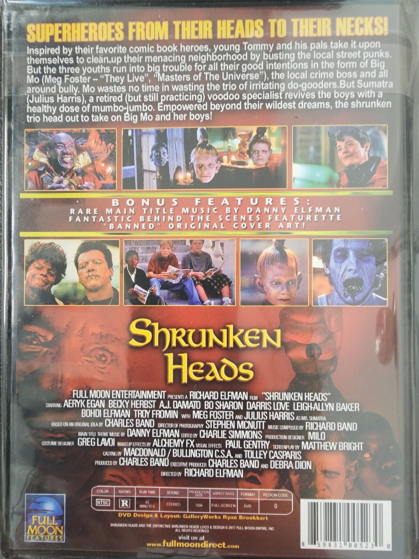 Shrunken Heads DVD