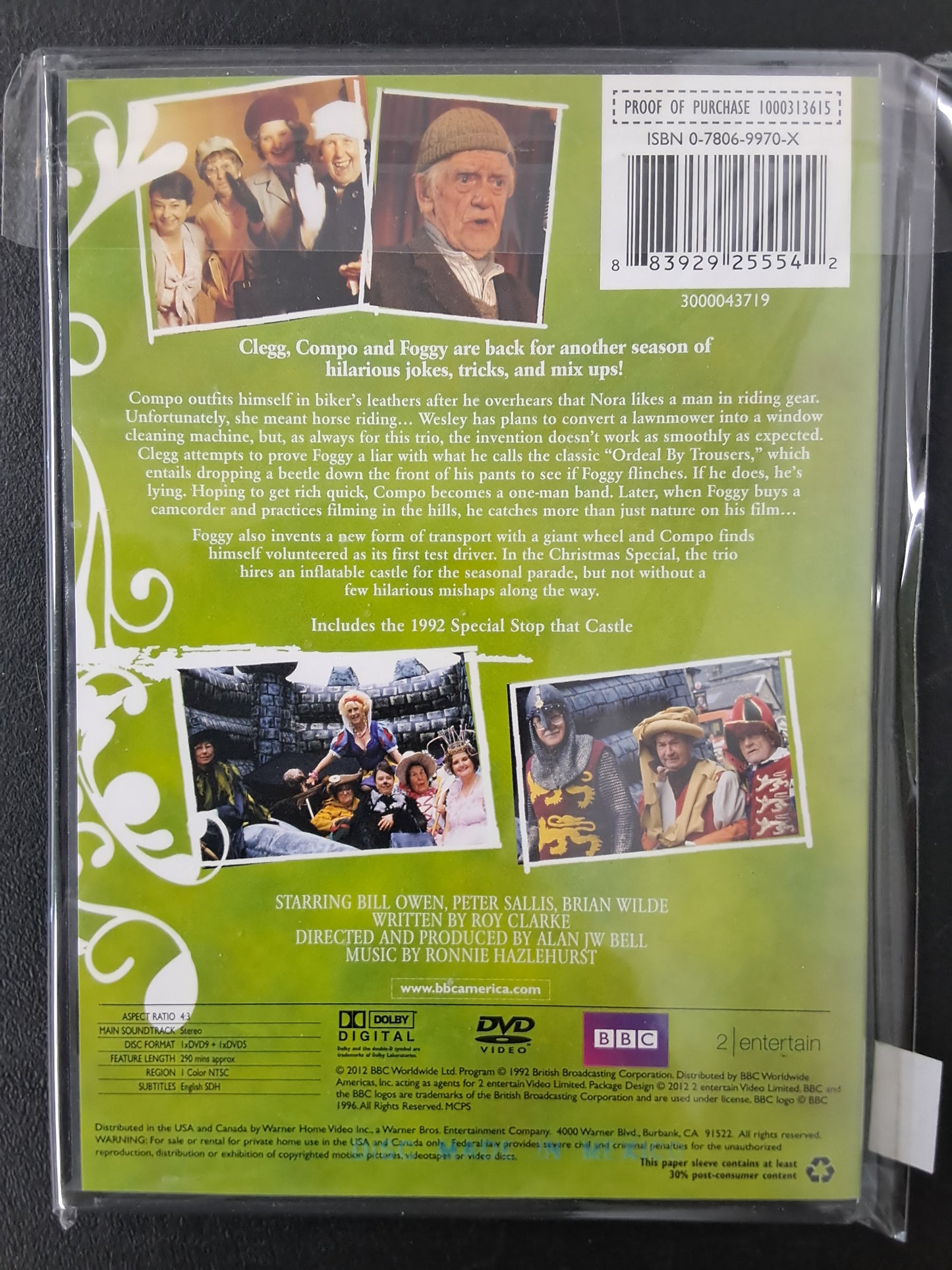 Roy Clarke's Last of the Summer Wine Vintage 1992 DVD