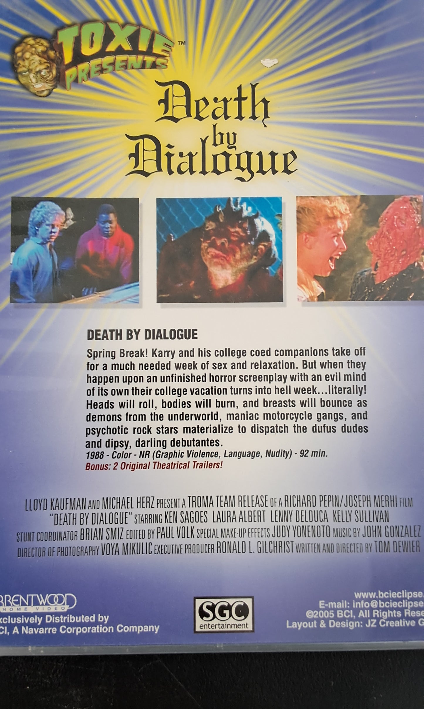 Death By Dialogue DVD
