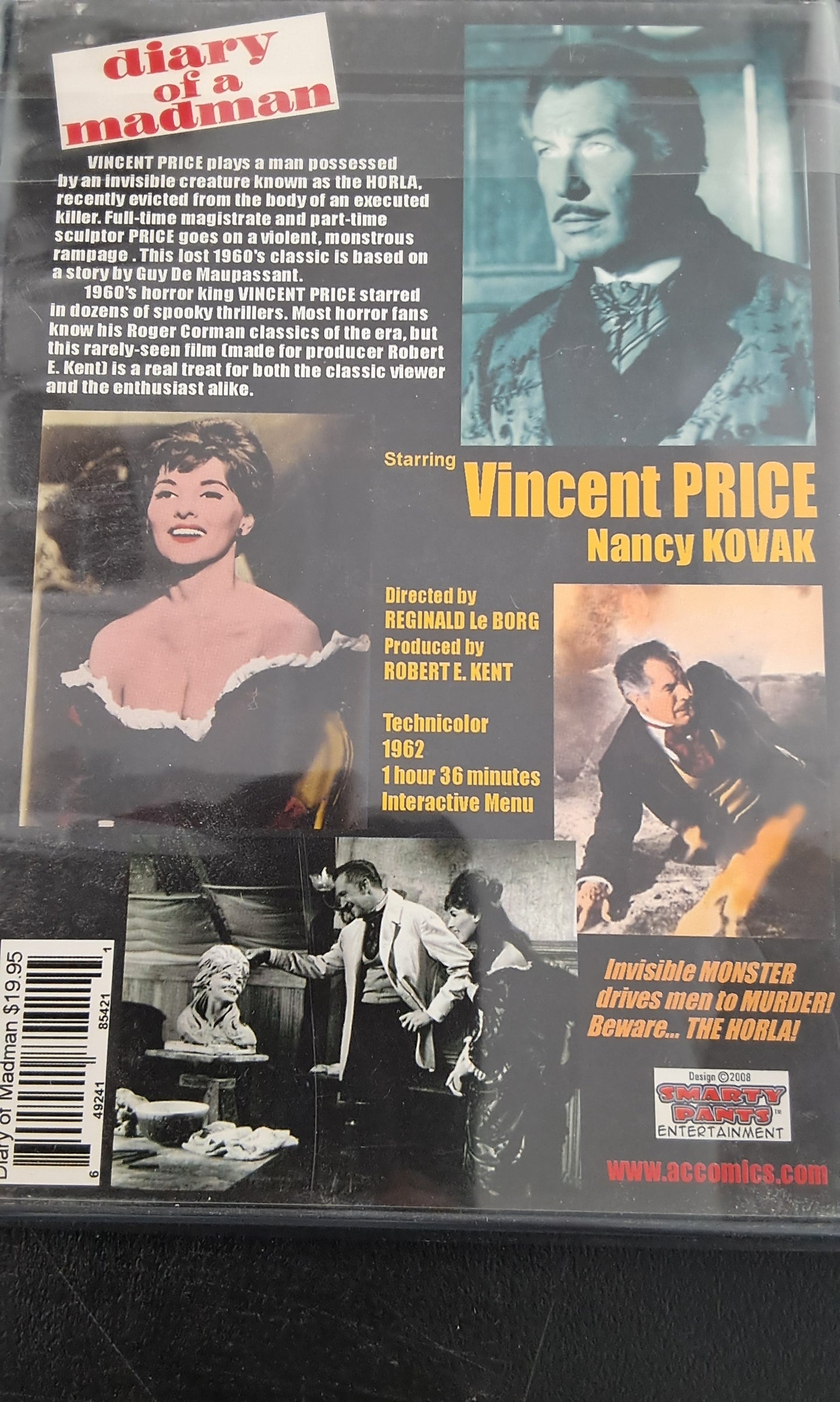 Diary of a Madman DVD