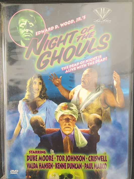 Edward D. Wood, JR. Library Night of the Ghouls DVD