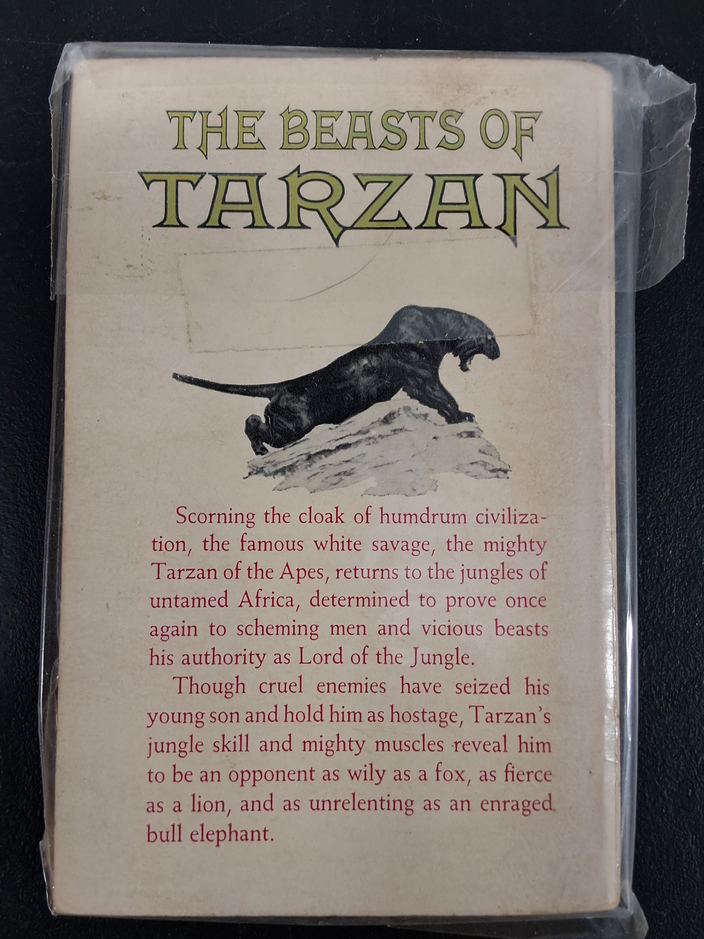 The Beasts of Tarzan