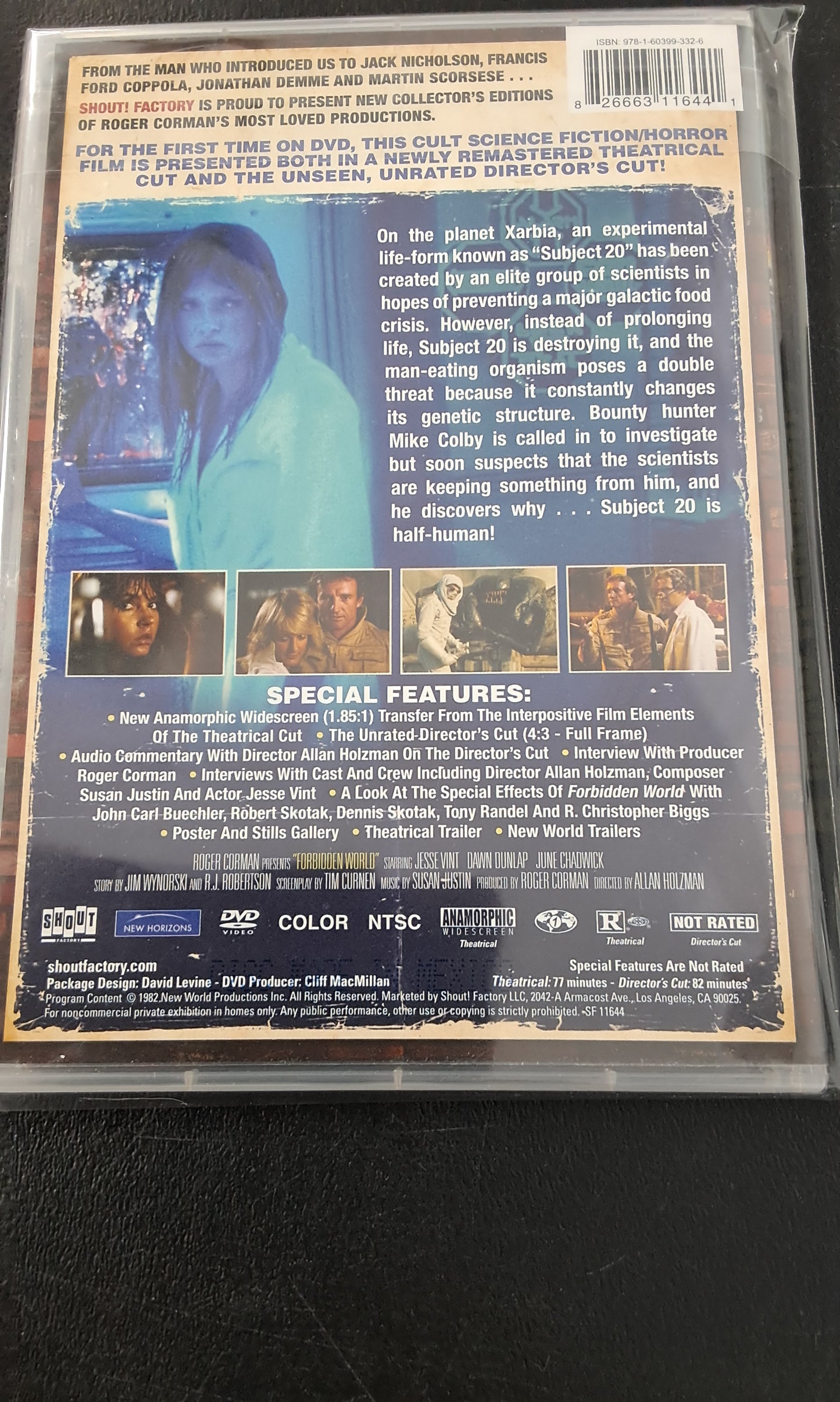 Forbidden World DVD