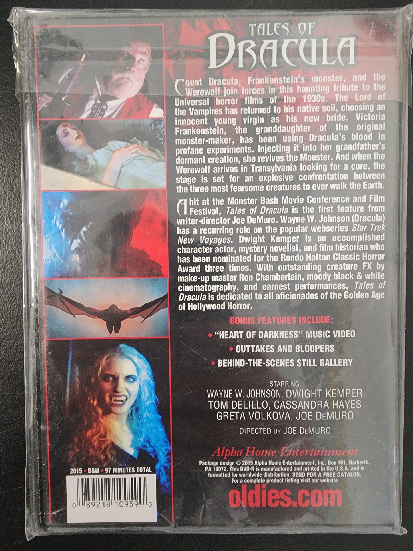 Tales of Dracula DVD
