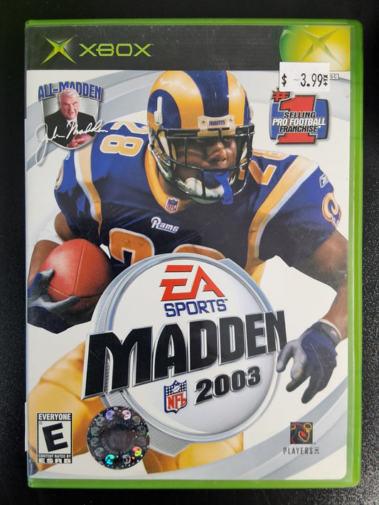 Madden 2003 OXB