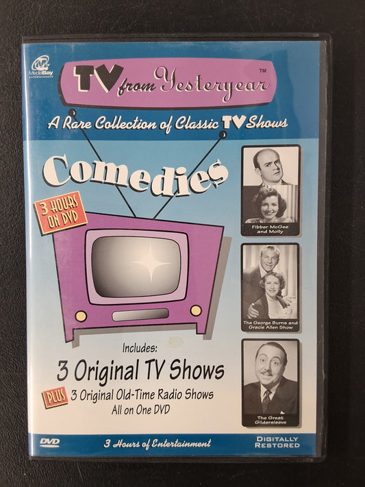 TV From Yesteryear Comedies 3 TV Shows and 3 Old-Time Radio Shows Blue DVD