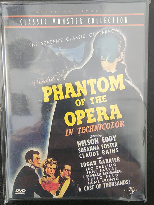 Classic Monster Collection Phantom of the Opera  DVD
