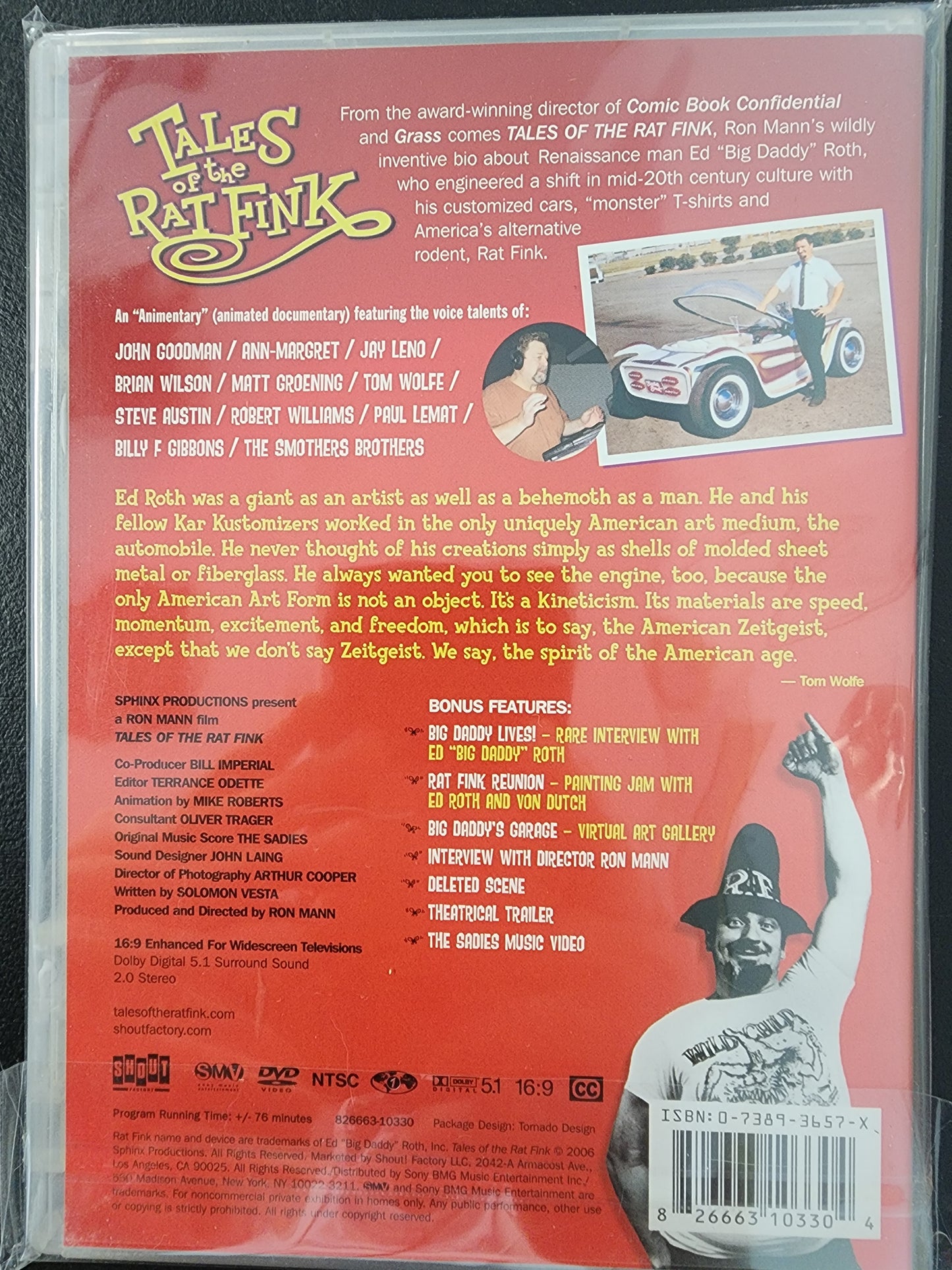 Tales of the Rat Fink DVD