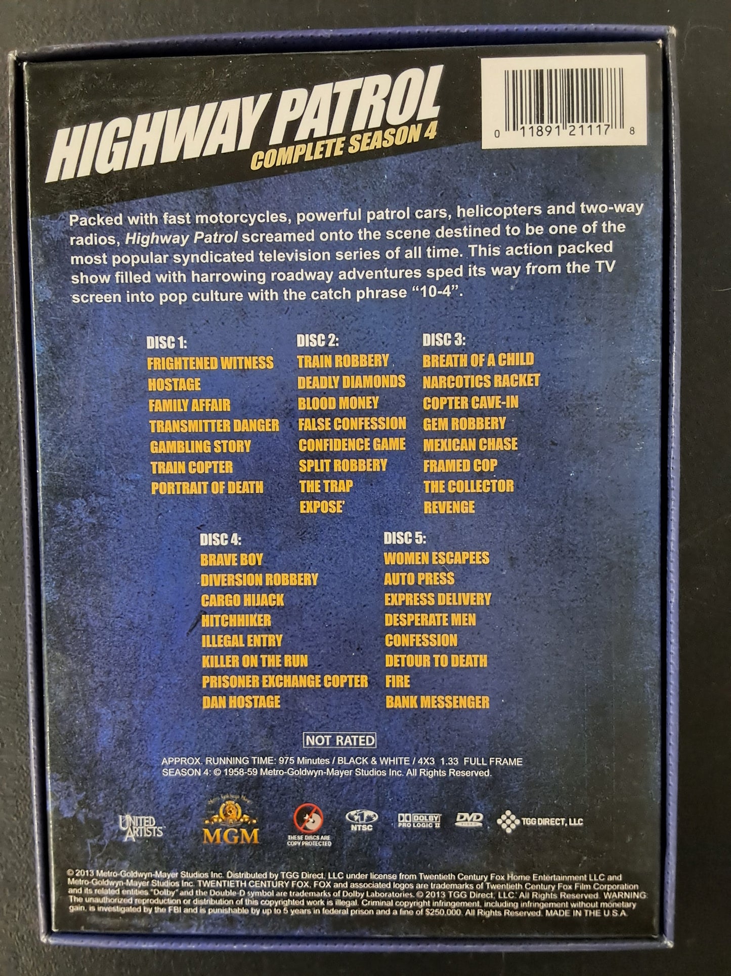 Highway Patrol Season 4 DVD