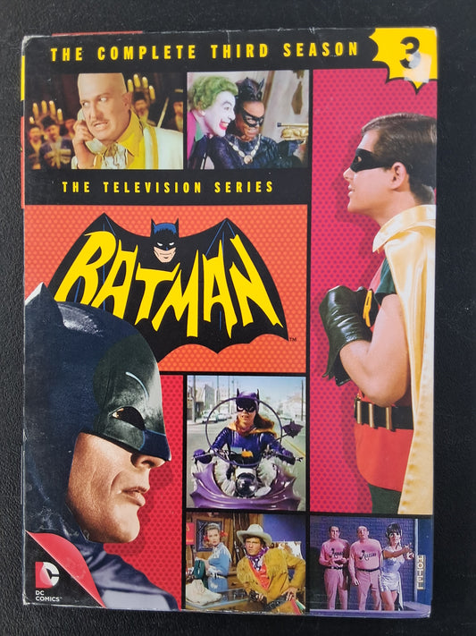 Batman The Television Series Season 3 DVD