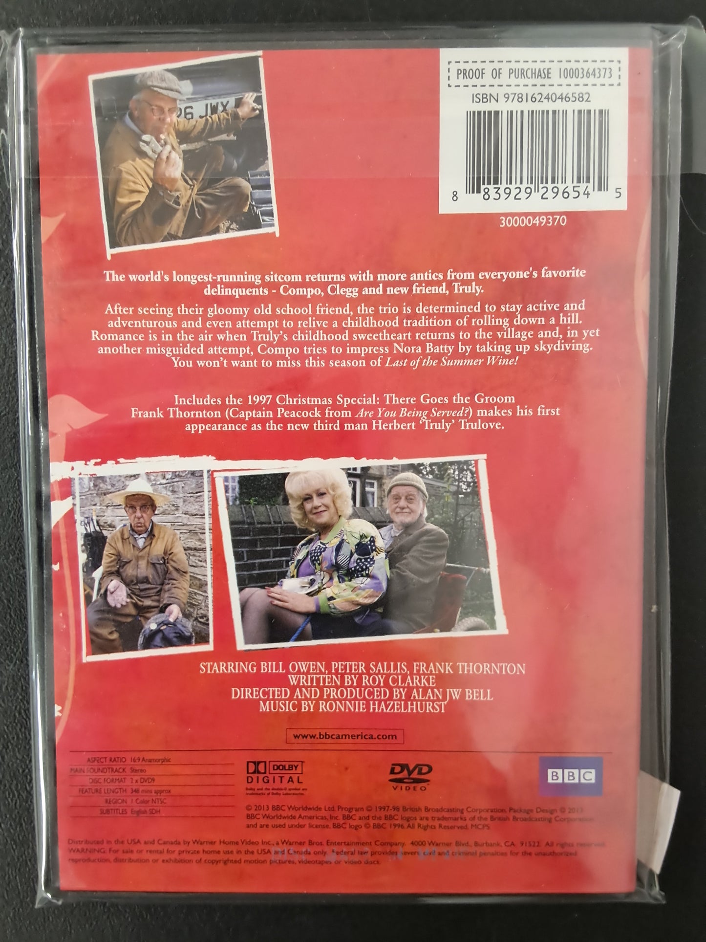 Roy Clarke's Last of the Summer Wine Vintage 1998 DVD