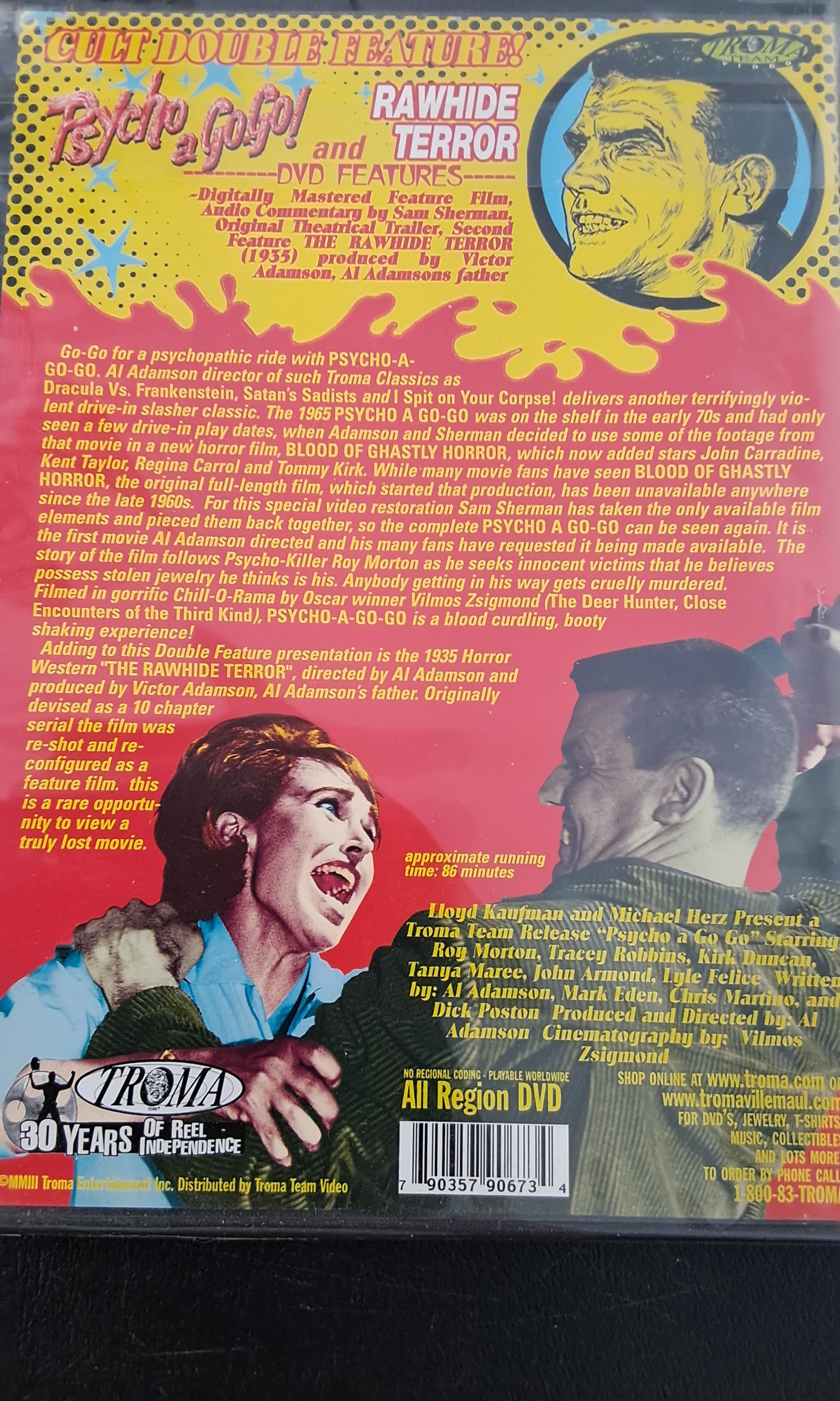 Psycho A Go-Go! DVD