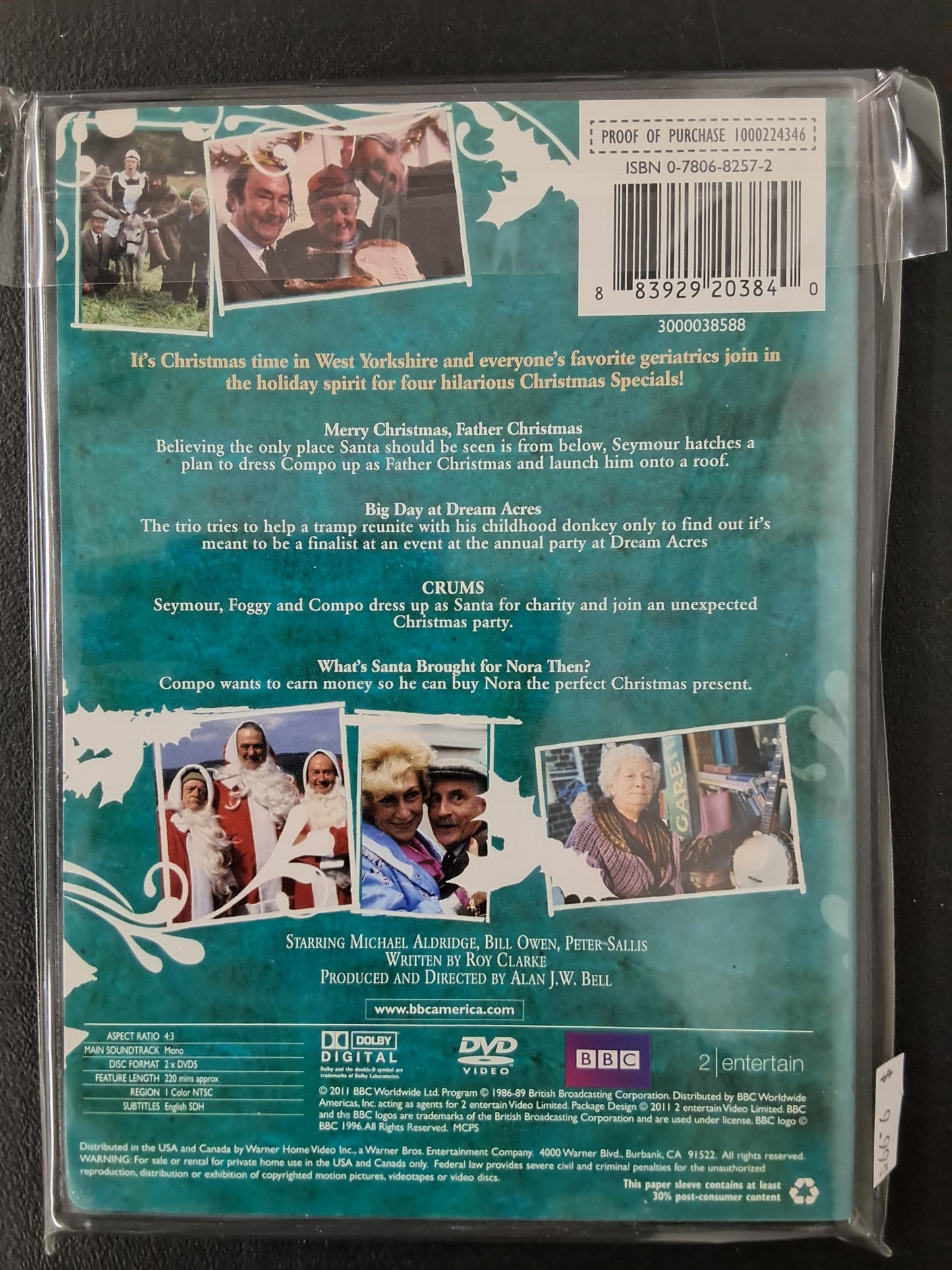 Roy Clarke's Last of the Summer Wine Hoilday Specials 1986-1989 DVD