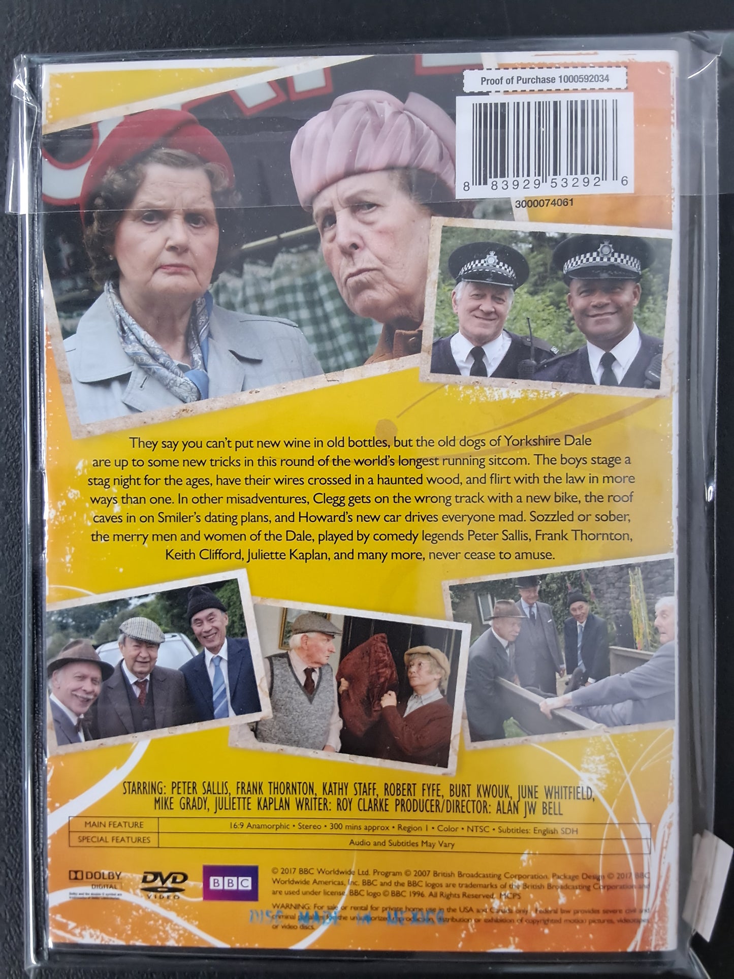Roy Clarke's Last of the Summer Wine Vintage 2007 DVD