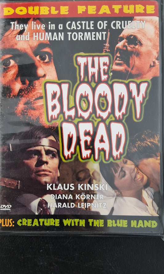 The Bloody Dead Plus Creature With the Blue Hand DVD