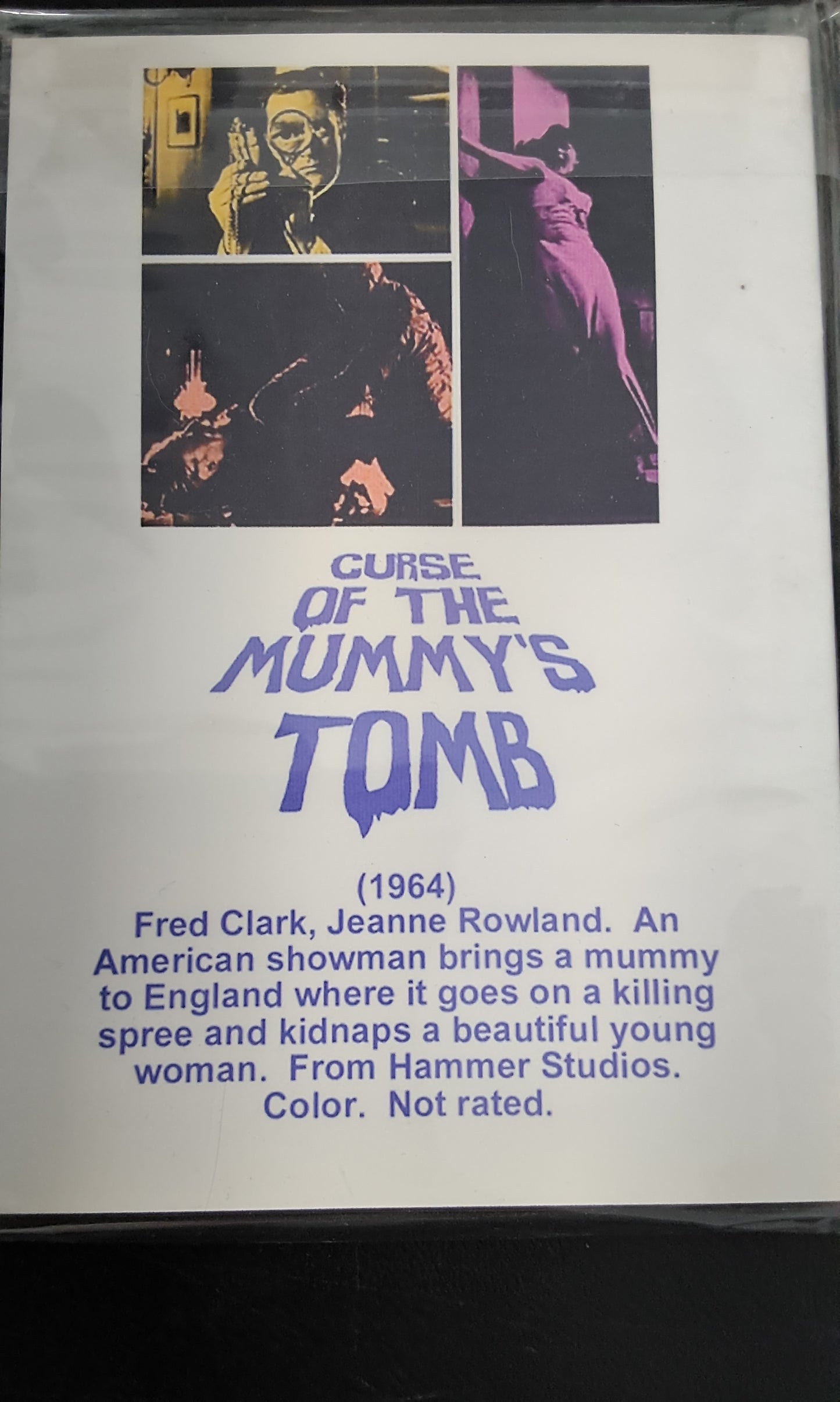 Curse of the Mummy's Tomb DVD
