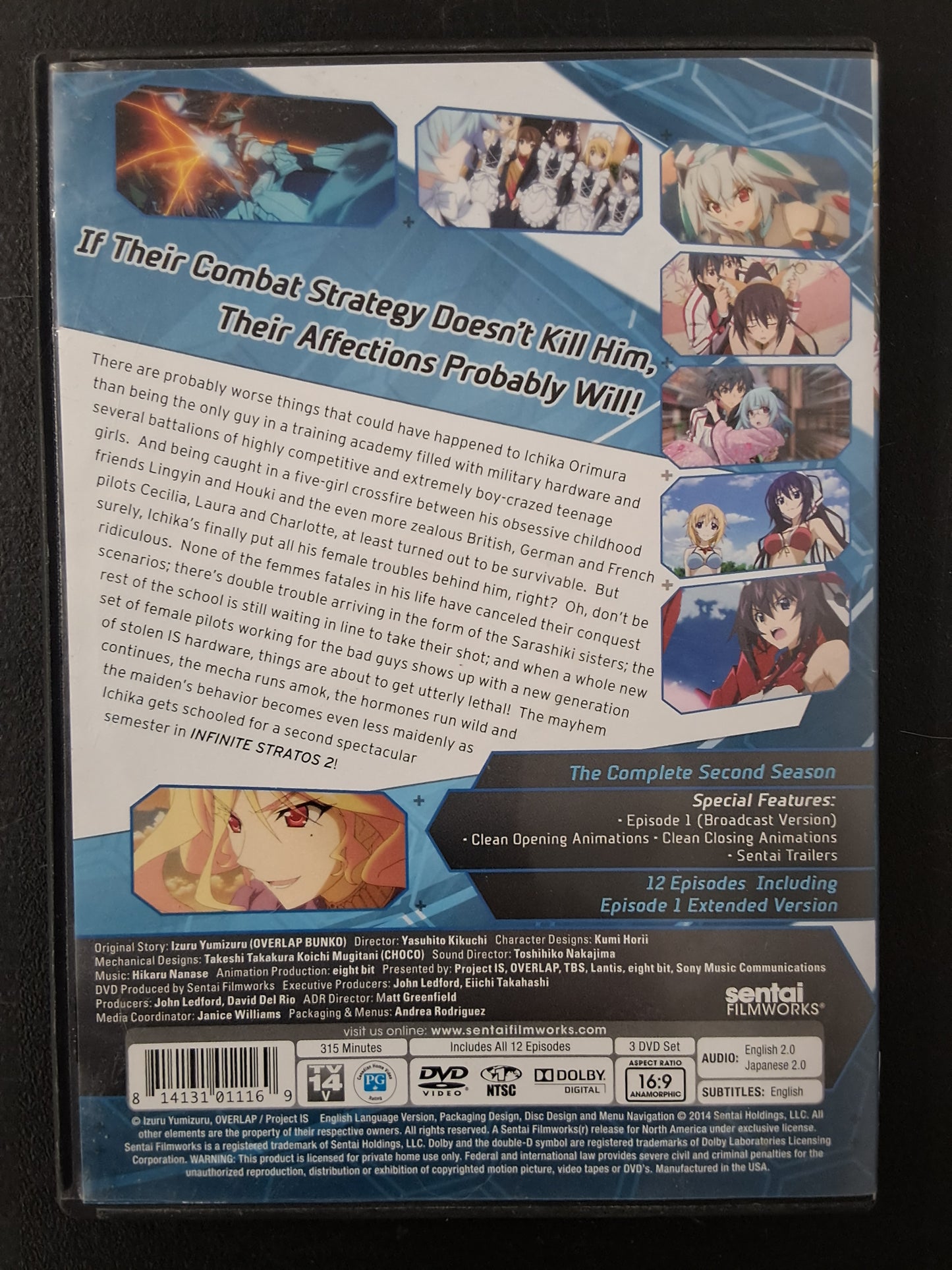 Infinite Stratos 2 Complete Collection DVD