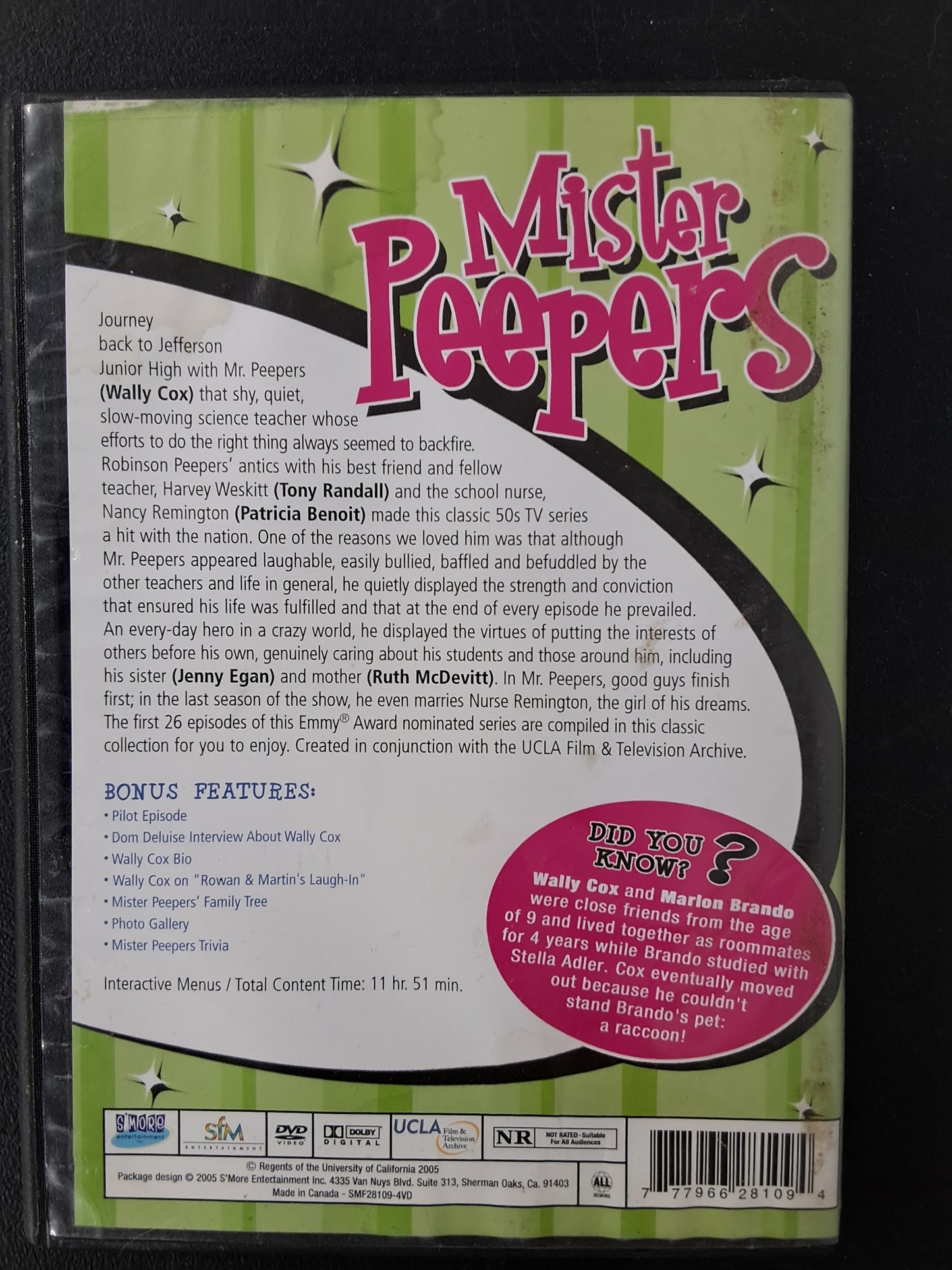 Mister Peepers Season 1 DVD